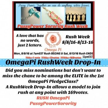 OmegaPi Rush Drop In