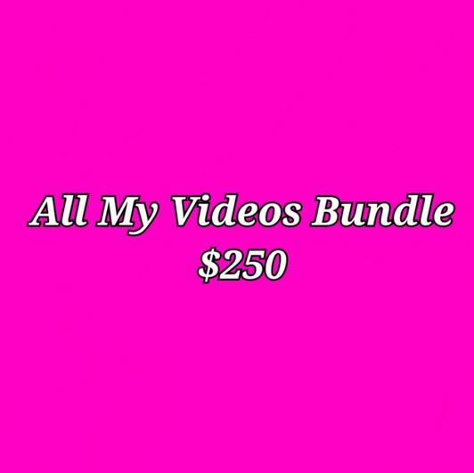 All My Videos Bundle