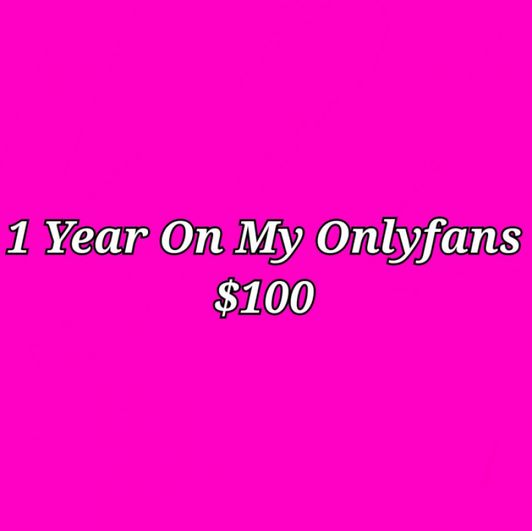 1 Year On My Onlyfans Special MV Discount