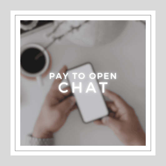 Pay to open chat