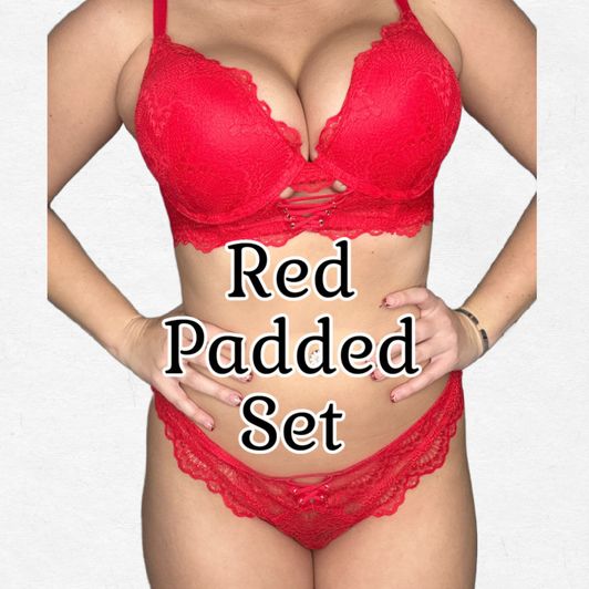 Red Padded Set D