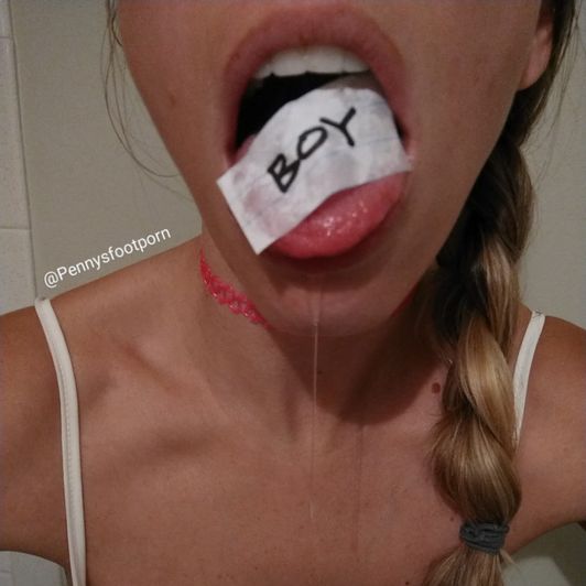 Name in my MOUTH Vore tongue 5pics
