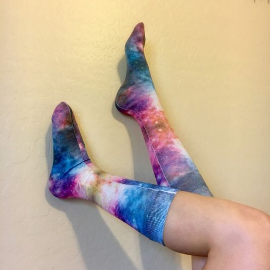 Sexy Galaxy knee socks