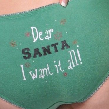 Santa Want Panties