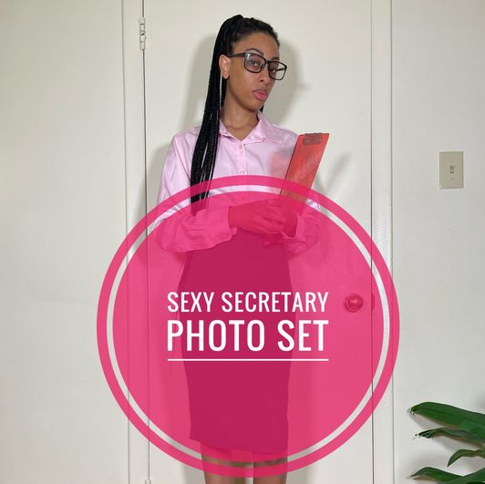 Sexy Secretary Photo Set