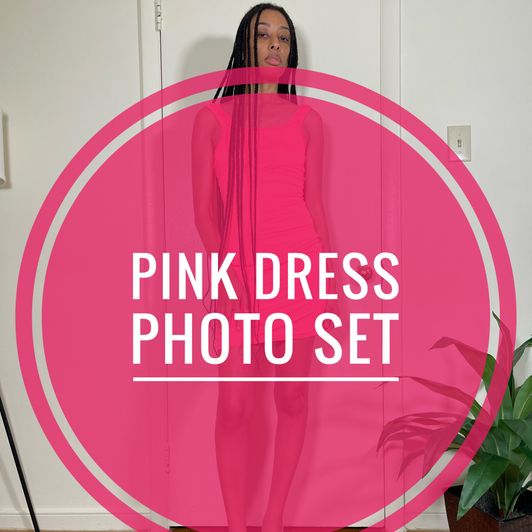 Pink Dress Photo Set
