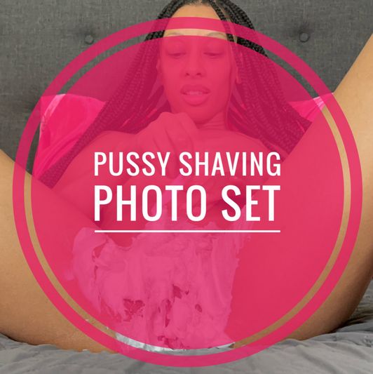 Pussy Shaving Photo Set