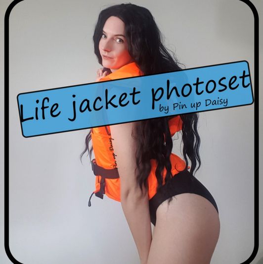 28 photos with orange life jacket