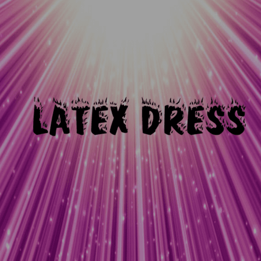 Brand New Latex Dress