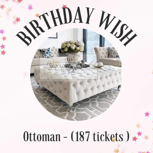 BIRTHDAY GIFT ottoman