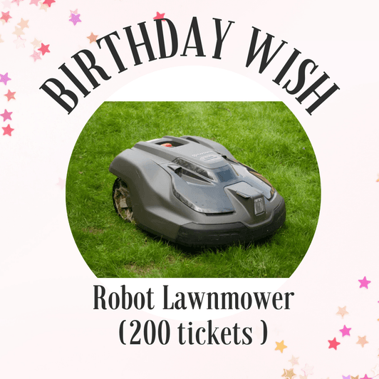BIRTHDAY GIFT Robot Lawnmower