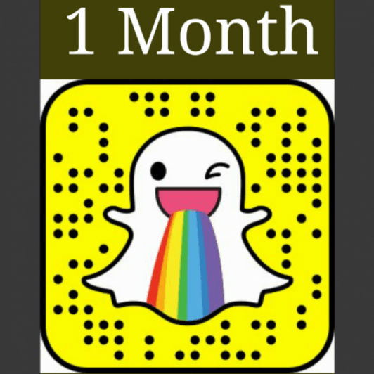 A Month subscription to Snapchat