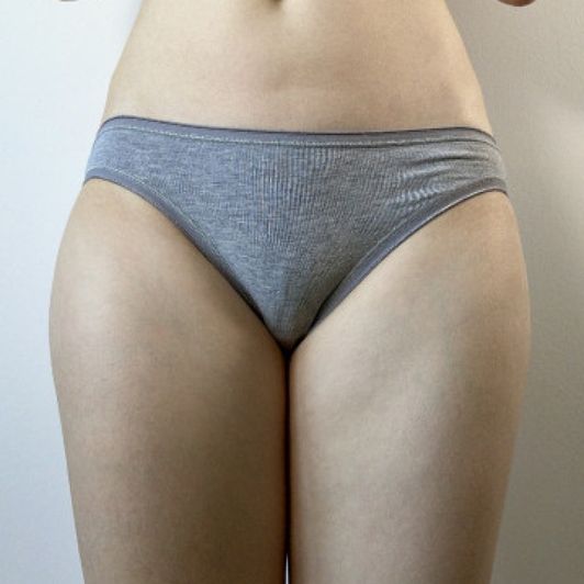 Used Sexy Grey Panty