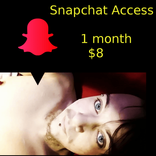 Snapchat 1 Month Subscription