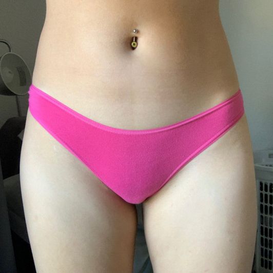 Bright Pink Thong 2 Day Wear