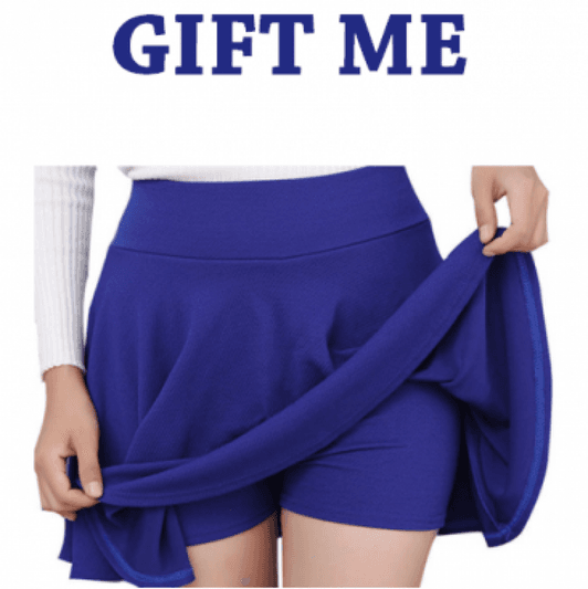 Giftme: Blue skirt