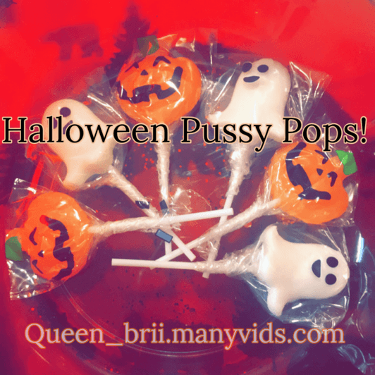 Halloween Pussy Pops