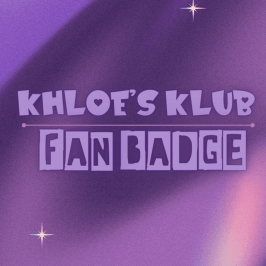 Khloes Klub Fan Badge