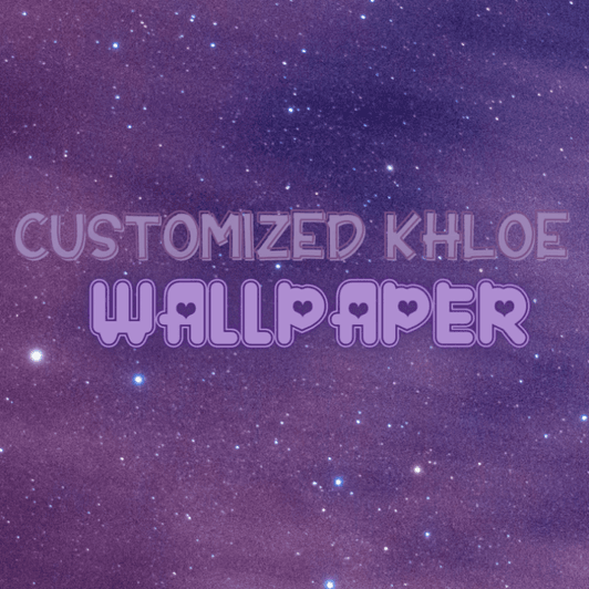 Customized Wallpaper