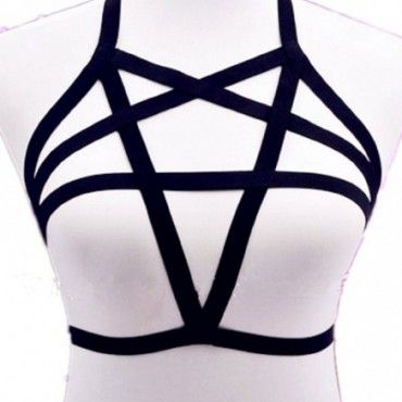 Buy Me: Pentagram Harness Bra
