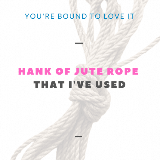 Hank of Jute Rope I Have Used