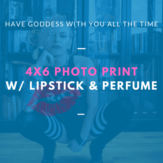 4x6 Photo w Lipstick and Perfume