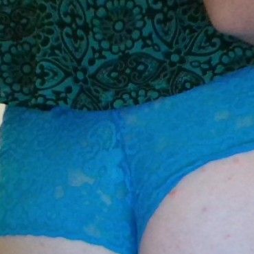 My Favorite Blue Lacey Panties