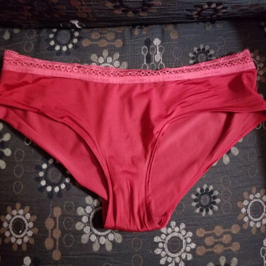 Small Worn Red Panties