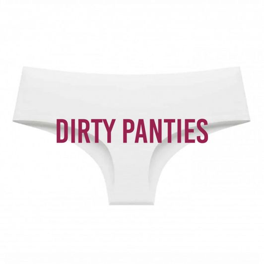 Dirty Panties with 3 signed Polaroids