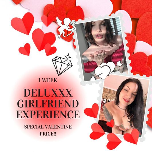 Deluxe Girlfriend Experience 1 Week Valentines Special