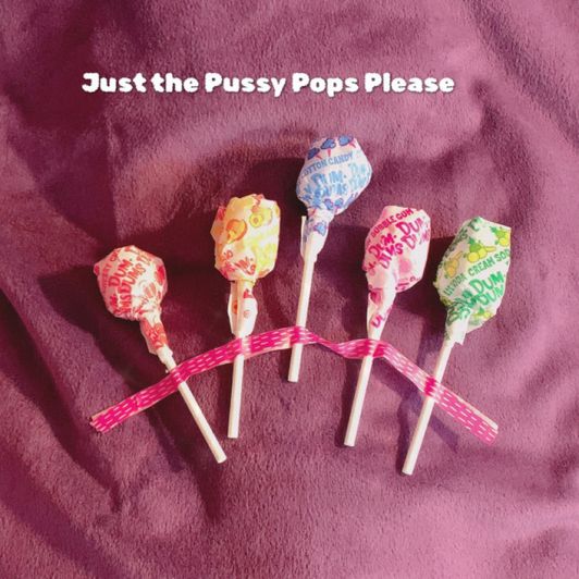 Robins Pussy Pops 5 count