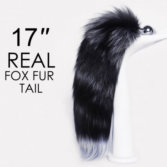 Gift me this Fox Fur Butt Plug