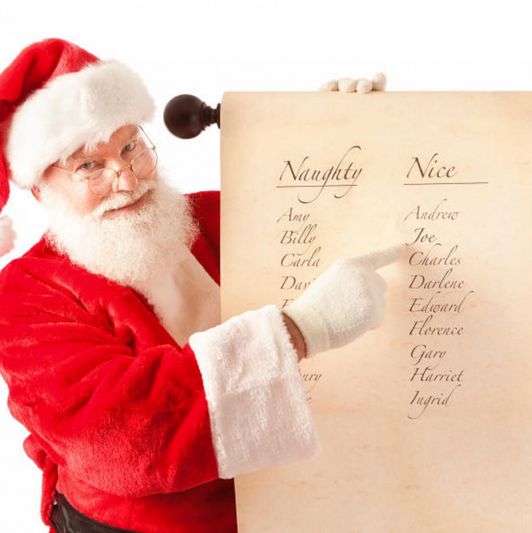 Santa Nice List Present