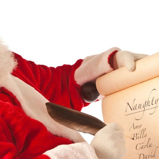 Santa Naughty List Present