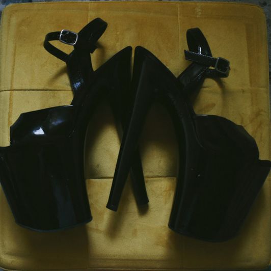 Heavily Used Stripper Shoes