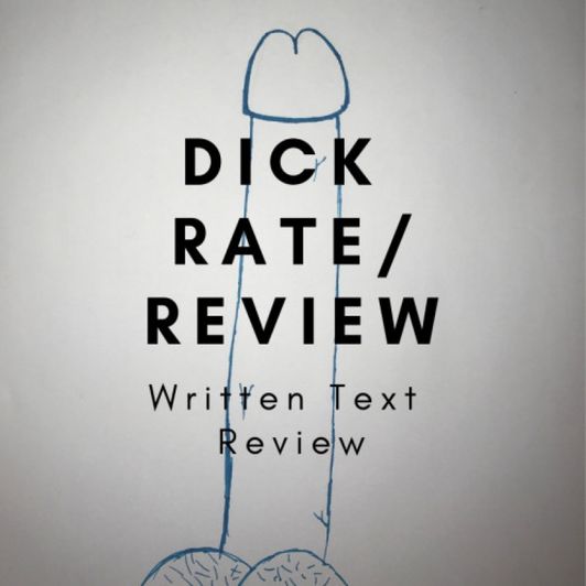Written Dick Review