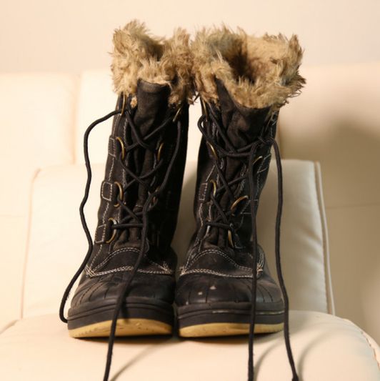 Destroyed Winter Boots 7 yrs Wear