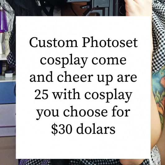 Custom cosplay photos