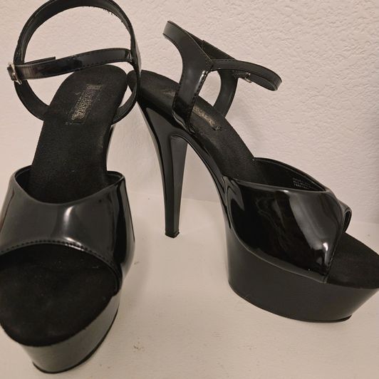 Black Funtasma Stiletto Heels