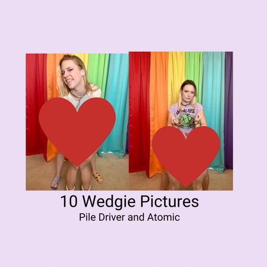 Wedgie Photo Set