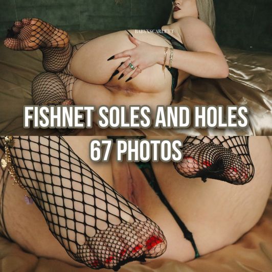 Fishnet Soles and Holes Photoset