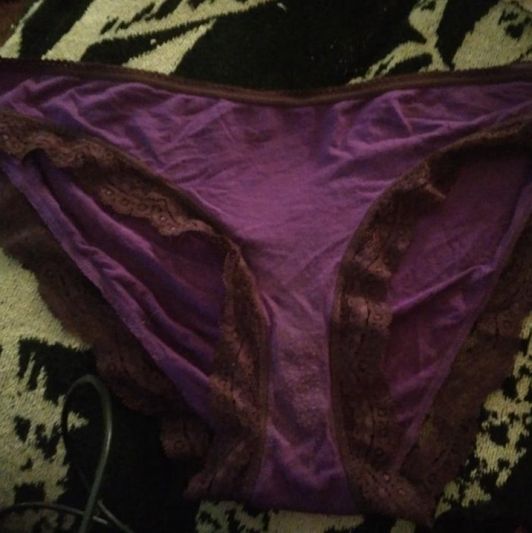 Soft Purple Panties with Lace