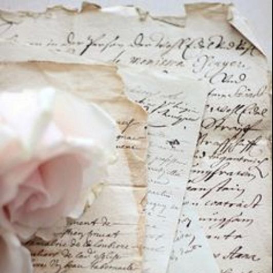 Handwritten Letter With Print