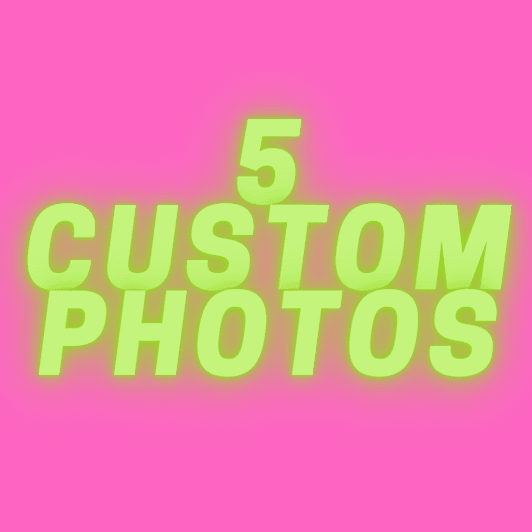 5 custom digital photos