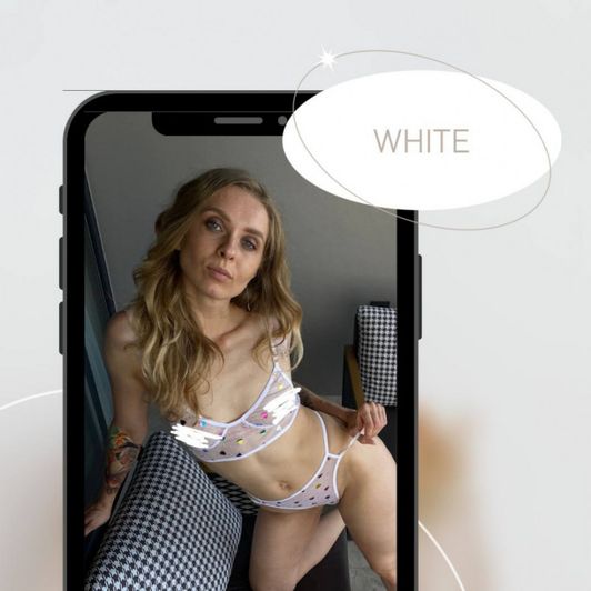 WHITE PHOTO SET