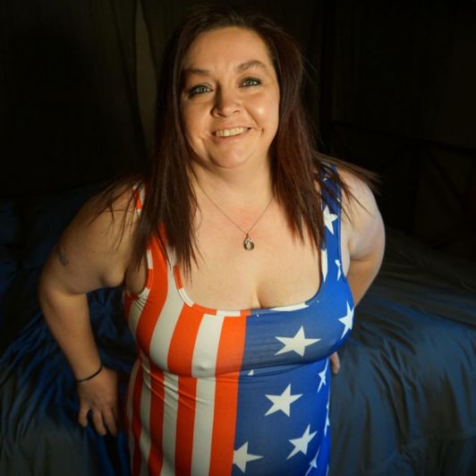 Sexy BBW Pussy for the 4th