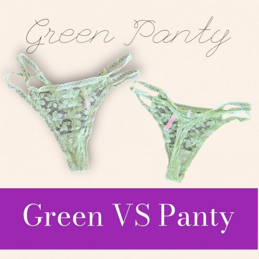 Green Lace VS Panty