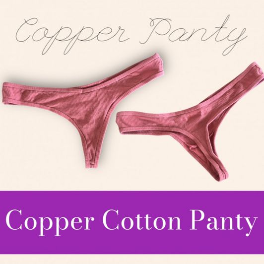 Copper Cotton Panty