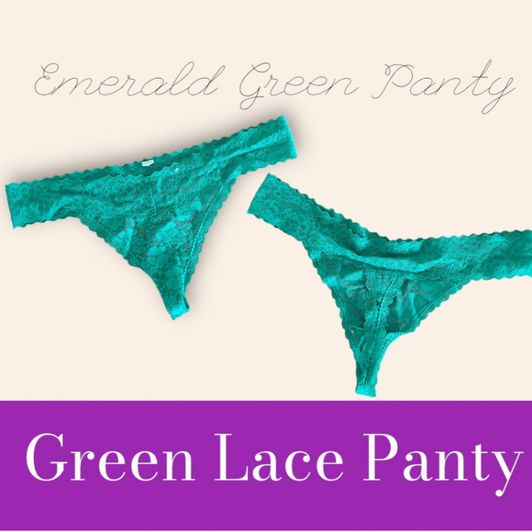 Green Lace Panty