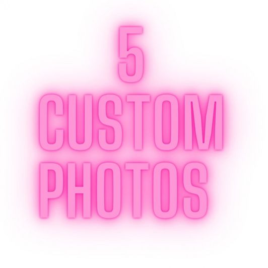 5 custom photos